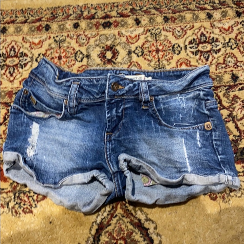 jean shorts